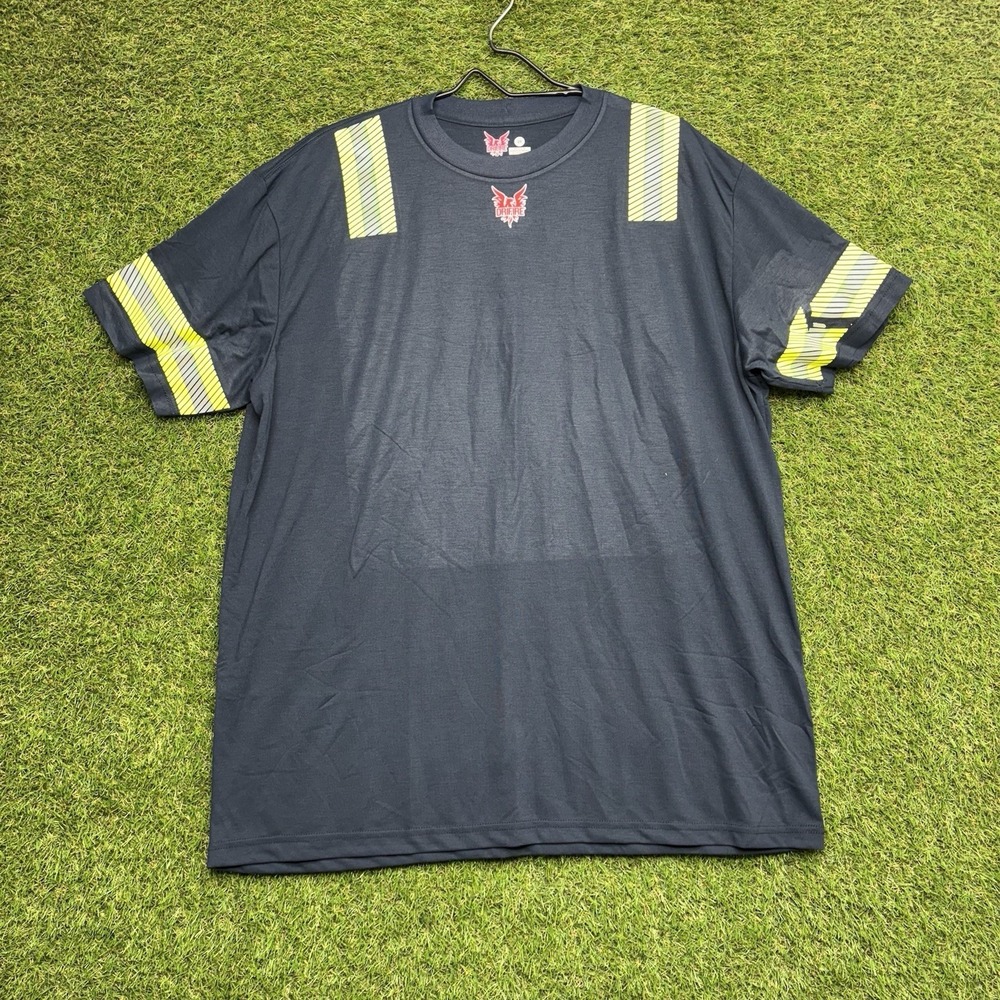 DriFire FR Shirt Mens 2XL Blue Short Sleeve Workwear Fire Resistant Reflective